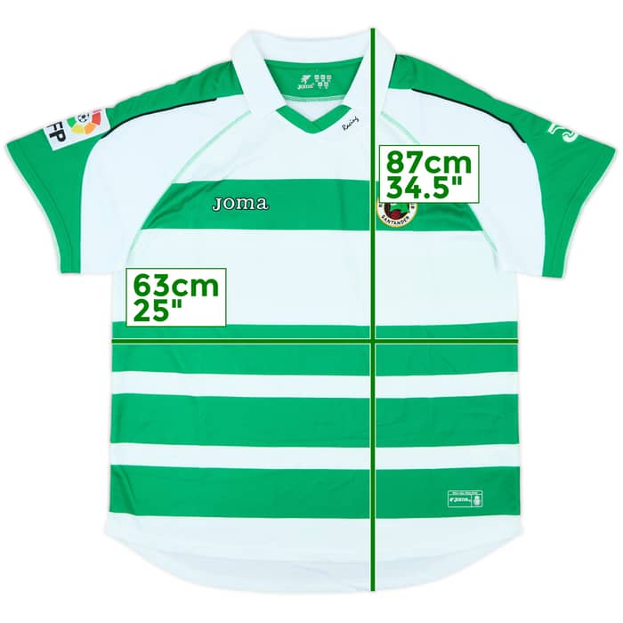 2007-08 Racing Santander Third Shirt - 8/10 - (XL)