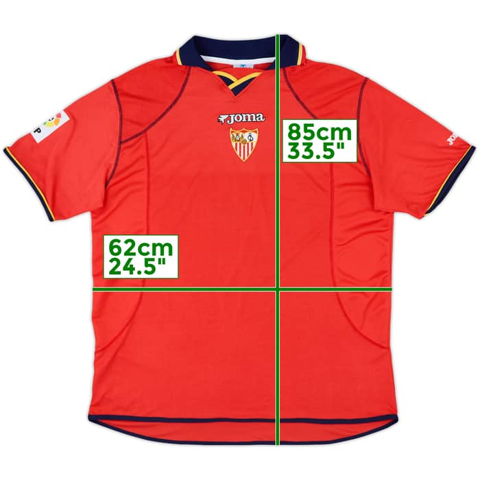 2001-02 Sevilla Away Shirt - 9/10 - (XL)