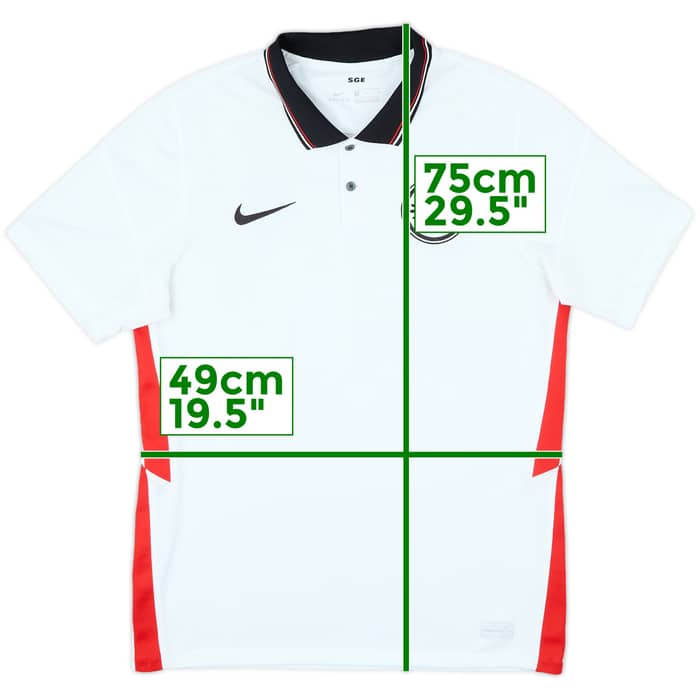 2020-21 Eintracht Frankfurt Away Shirt - 7/10 - (M)