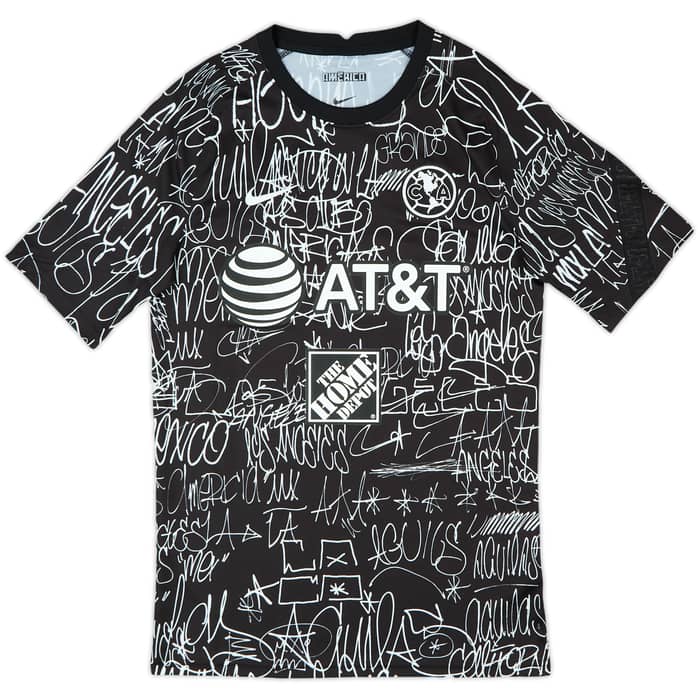 2021-22 Club America Nike Pre-Match Shirt - 10/10 - (S)