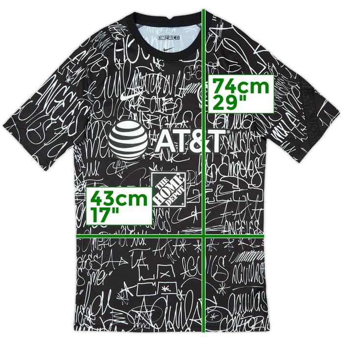 2021-22 Club America Nike Pre-Match Shirt - 10/10 - (S)