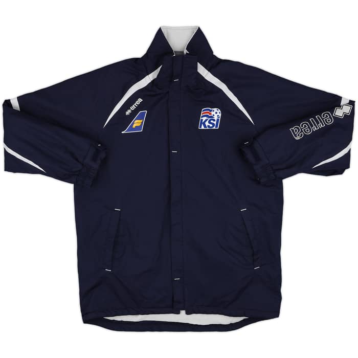 2012-13 Iceland Errea Hooded Rain Jacket - 10/10 - (M)