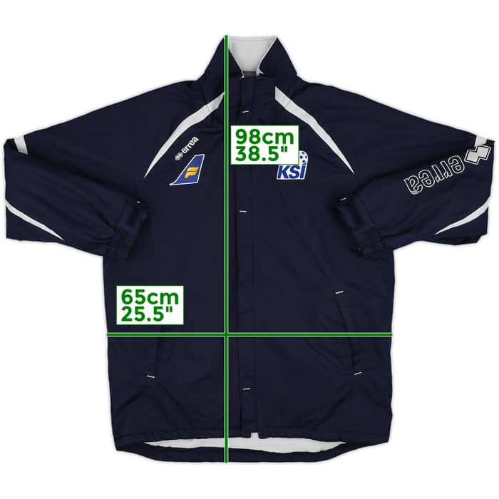 2012-13 Iceland Errea Hooded Rain Jacket - 10/10 - (M)