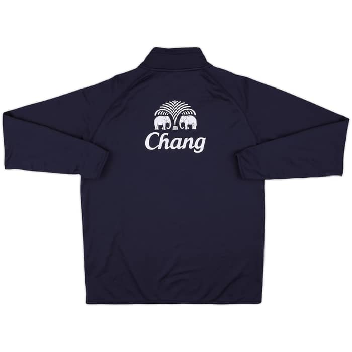 2009-10 Everton Le Coq Sportif 1/4 Zip Drill Top - 9/10 - (L)