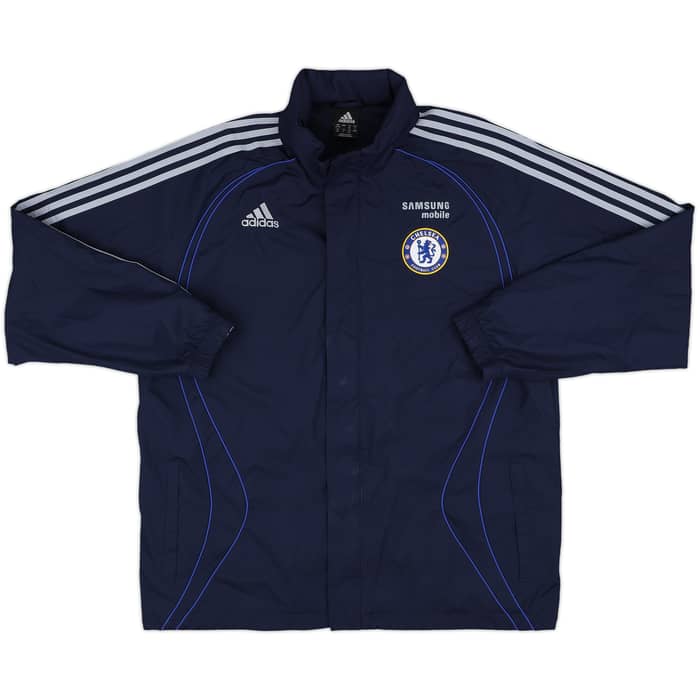 2006-07 Chelsea adidas Hooded Rain Jacket - 7/10 - (L)