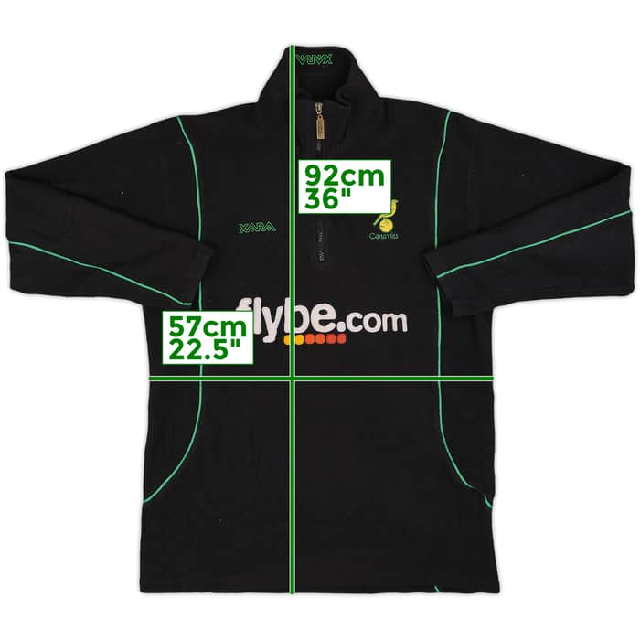 2006-07 Norwich Xara 1/4 Zip Fleece Top - 8/10 - (L)