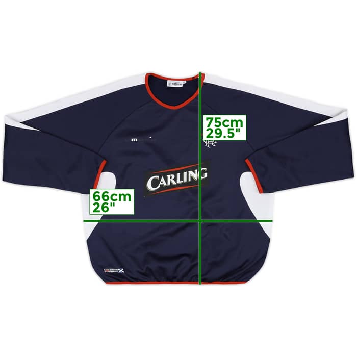 2005-06 Rangers Umbro Sweat Top - 4/10 - (XL)