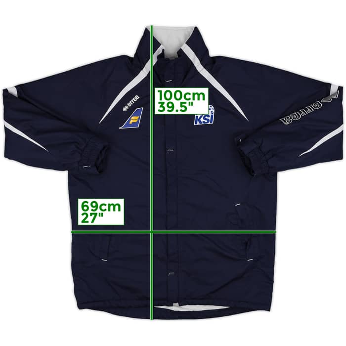 2012-13 Iceland Errea Hooded Rain Jacket - 9/10 - (L)