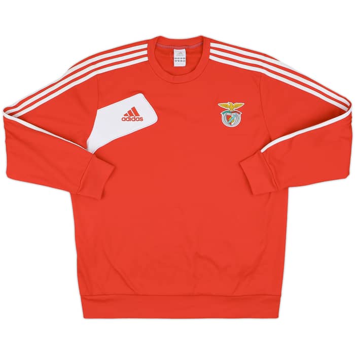 2012-13 Benfica adidas Sweat Top - 8/10 - (XL/XXL)
