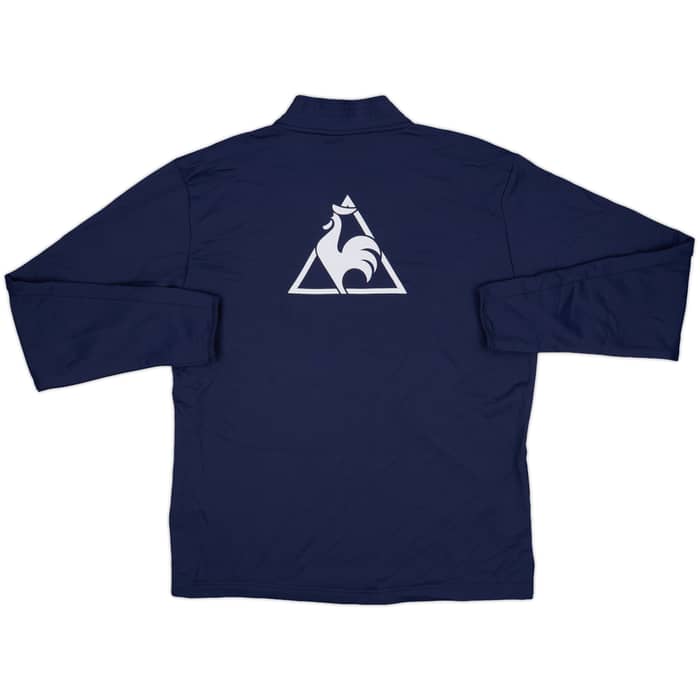 2009-10 Everton Le Coq Sportif Player Issue Drill Top - 9/10 - (L)