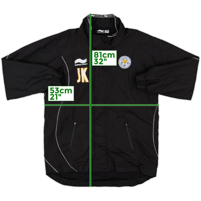2010-12 Leicester Burrda Track Jacket JK - 10/10 - (L.Boys)