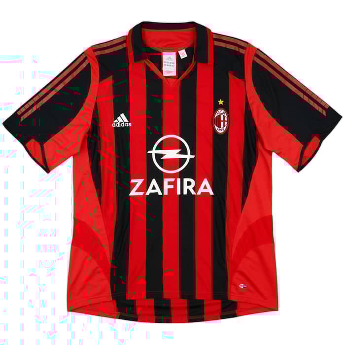 2005-06 AC Milan Signed Home Shirt Kaka #22 - 8/10 - (L)