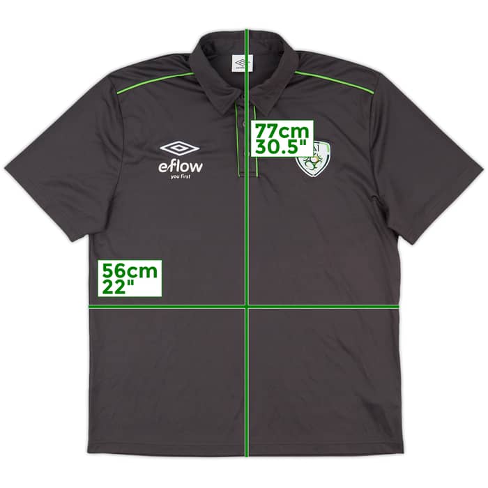 2016-17 Ireland Umbro Polo Shirt - 8/10 - (L)