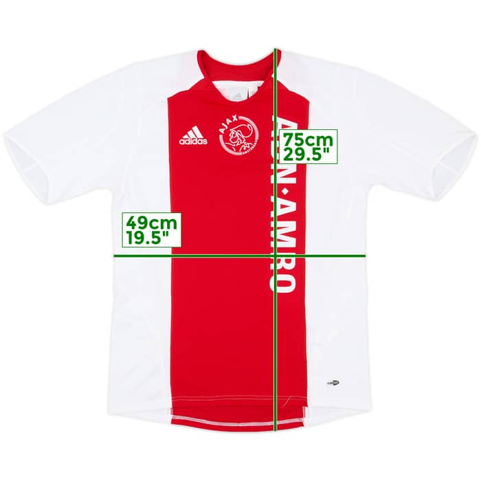 2005-06 Ajax Home Shirt - 9/10 - (XL.Boys)