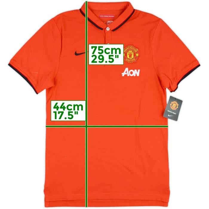 2014-15 Manchester United Nike Polo Shirt (S)