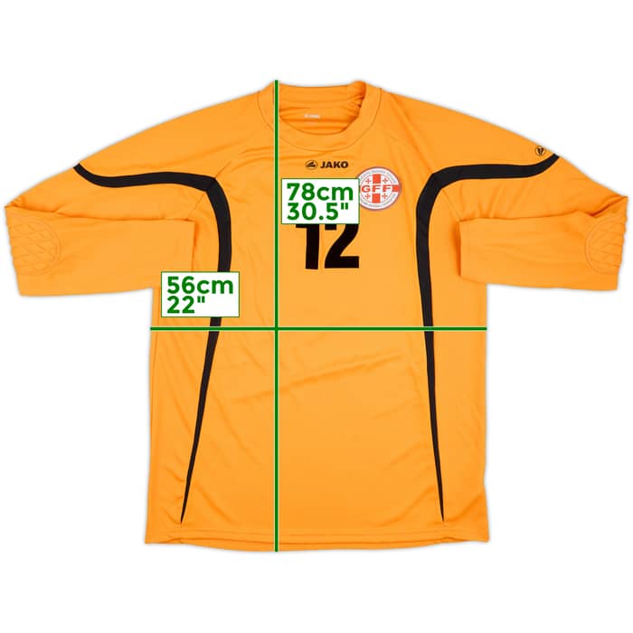 2012-14 Georgia Match Issue GK Shirt #12