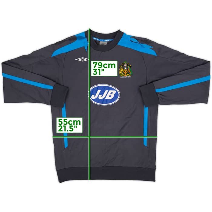 2007-08 Wigan Umbro Sweat Top - 5/10 - (XL)