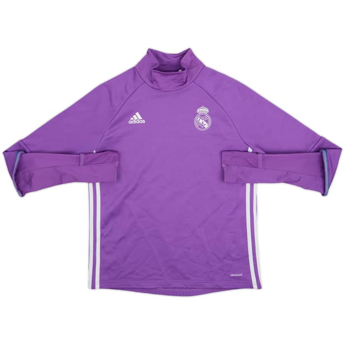 2016-17 Real Madrid adidas Drill Top - 8/10 - (M.Boys)