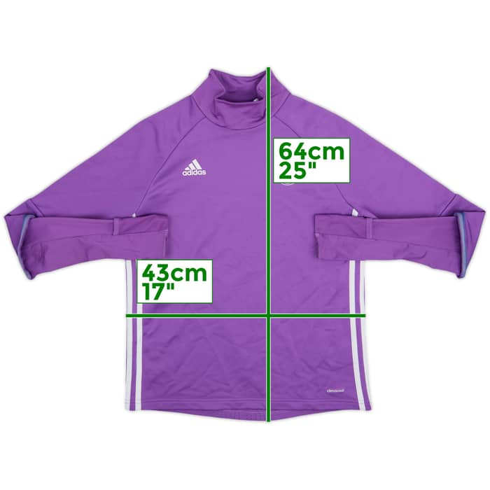 2016-17 Real Madrid adidas Drill Top - 8/10 - (M.Boys)