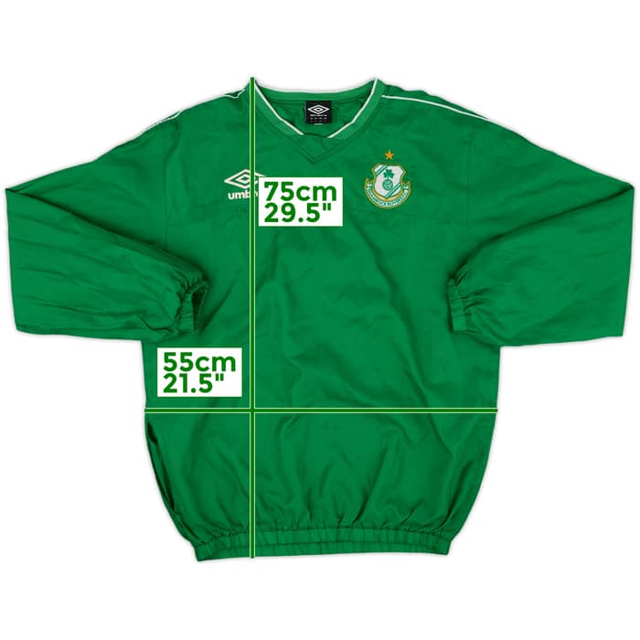 2010-11 Shamrock Rovers Umbro Drill Top - 8/10 - (L)