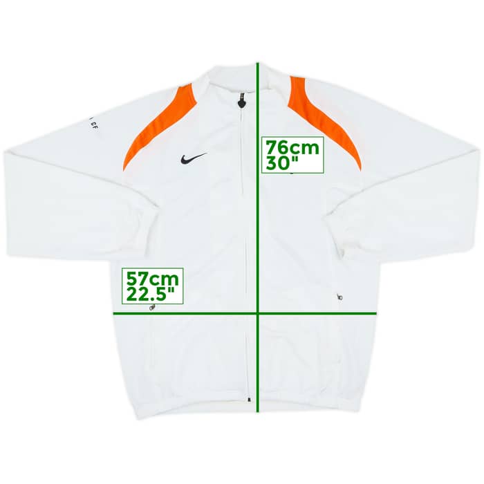 2006-07 Valencia Nike Track Jacket - 8/10 - (L)
