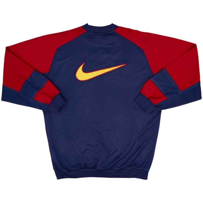 1999-00 Barcelona Nike Sweat Top - 8/10 - (M)