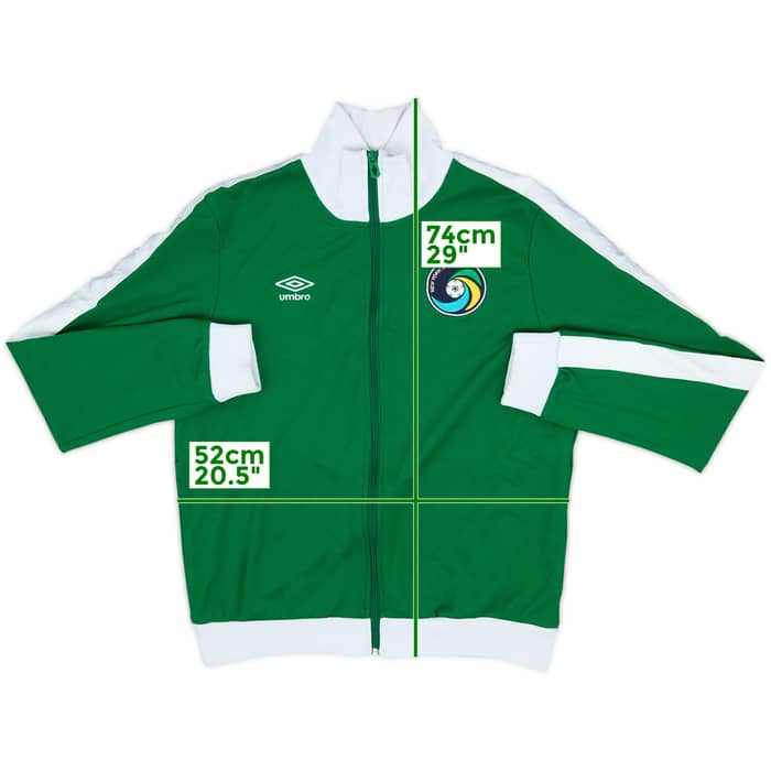 2011-12 New York Cosmos Umbro Track Jacket - 8/10 - (L)