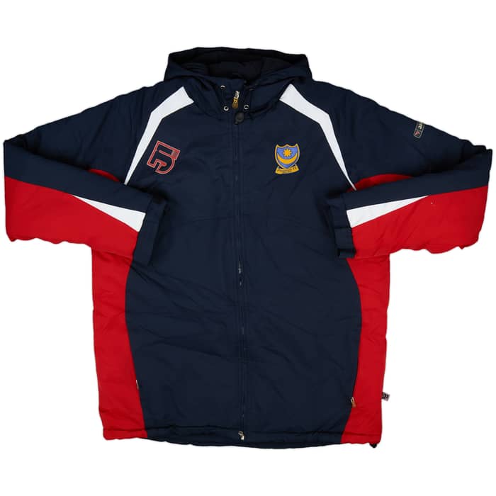 2005-07 Portsmouth Jako Padded Bench Coat - 8/10 - (XL)