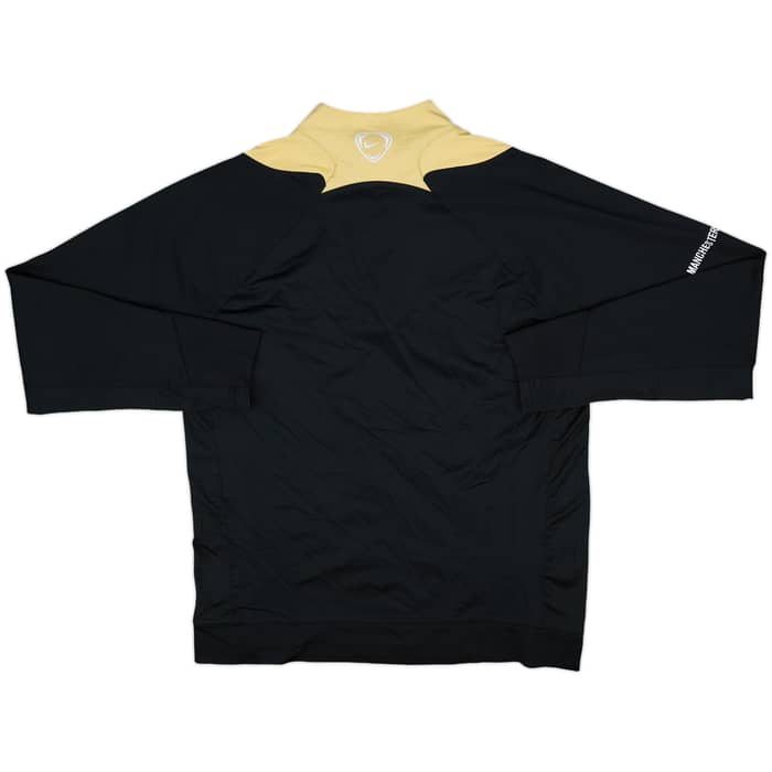 2007-08 Manchester United Nike 1/4 Zip Drill Top - 8/10 - (M)