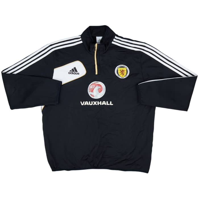 2011-12 Scotland adidas 1/4 Zip Drill Top - 6/10 - (XL)