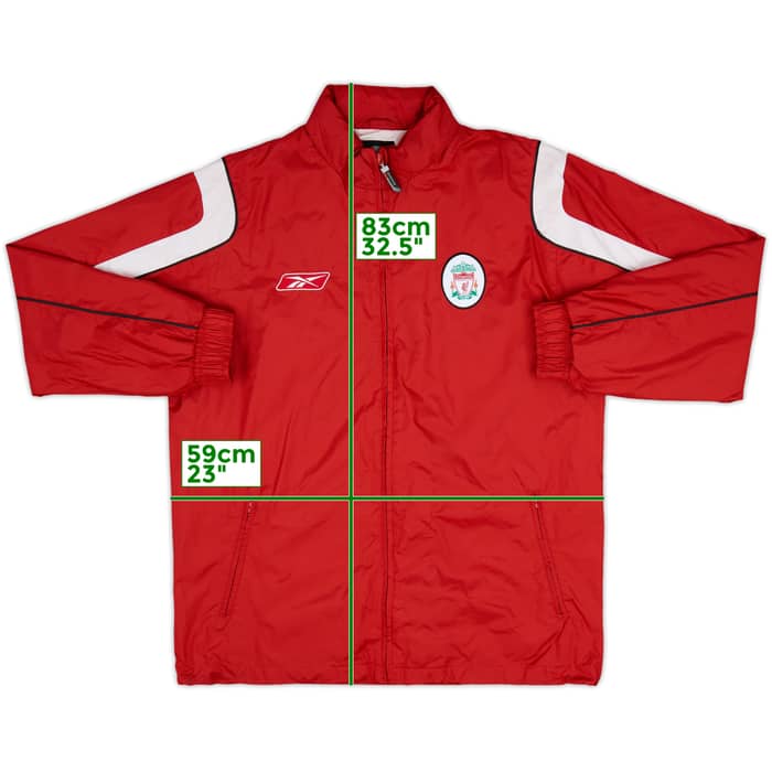 2003-04 Liverpool Reebok Track Jacket - 8/10 - (M)