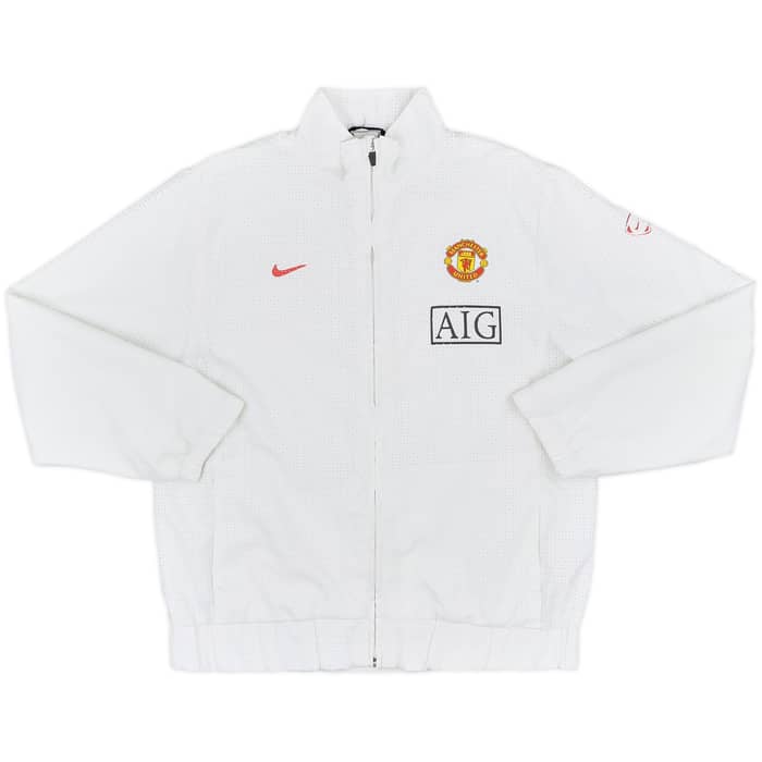 2009-10 Manchester United Nike Track Jacket - 6/10 - (L.Boys)