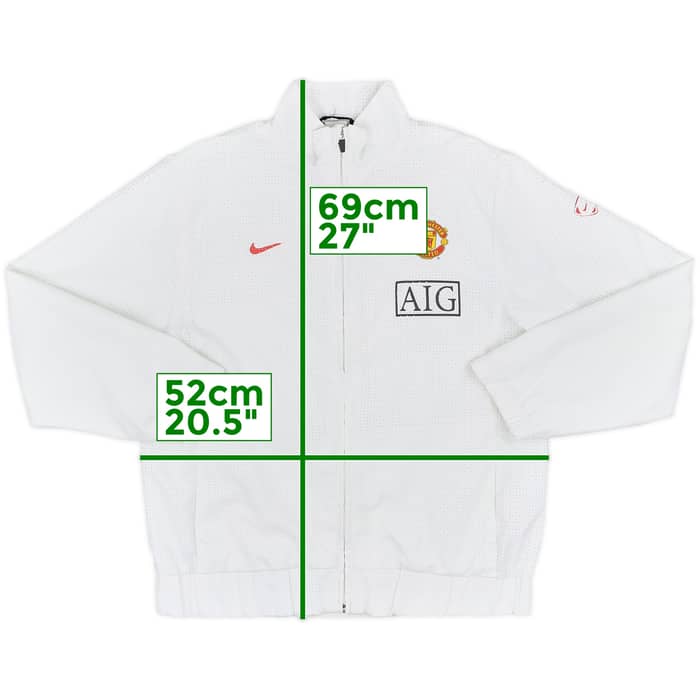 2009-10 Manchester United Nike Track Jacket - 6/10 - (L.Boys)