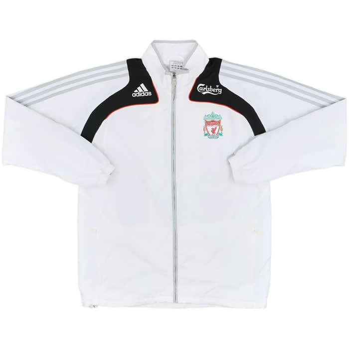 2008-09 Liverpool adidas Track Jacket - 9/10 - (L)