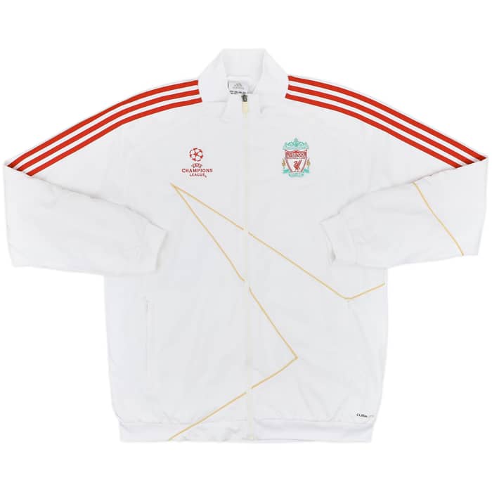 2009-10 Liverpool adidas CL Track Jacket - 8/10 - (L)
