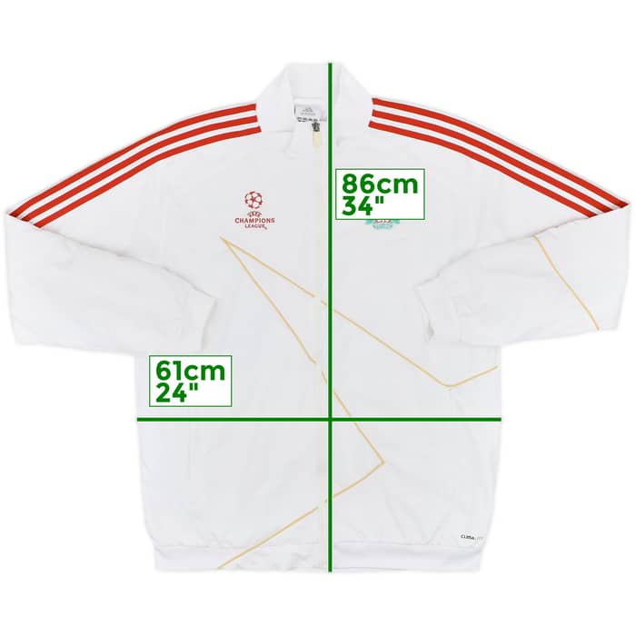2009-10 Liverpool adidas CL Track Jacket - 8/10 - (L)