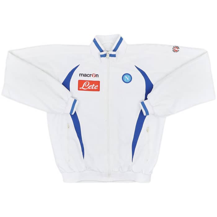 2009-10 Napoli Macron Track Jacket - 7/10 - (L.Boys)