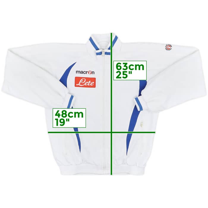 2009-10 Napoli Macron Track Jacket - 7/10 - (L.Boys)