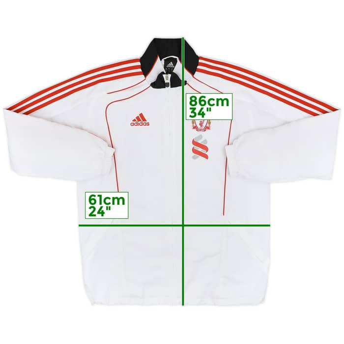2010-11 Liverpool adidas Track Jacket - 8/10 - (L)