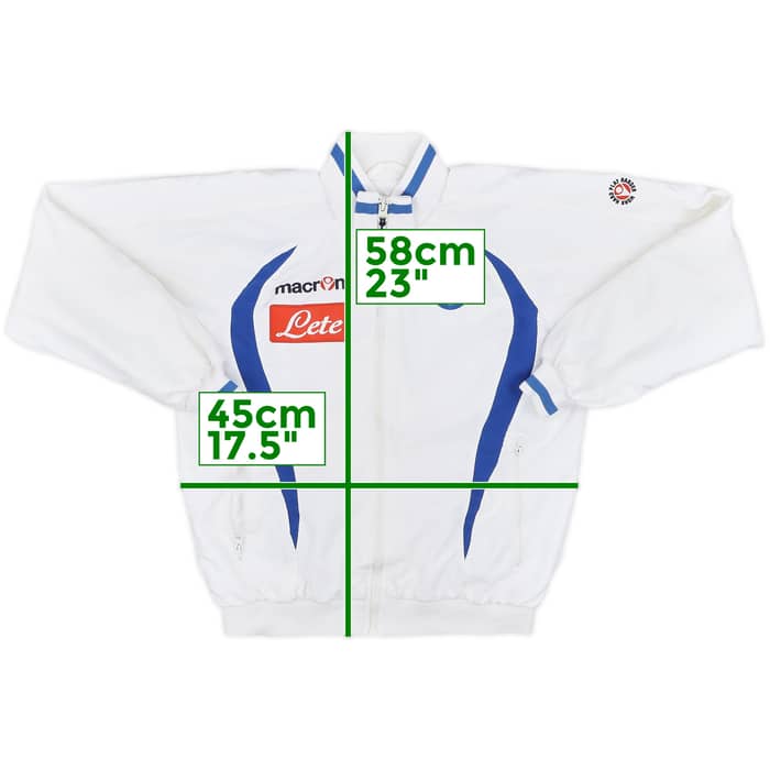 2009-10 Napoli Macron Track Jacket - 8/10 - (M.Boys)