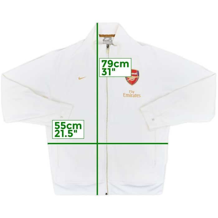 2008-09 Arsenal Nike Track Jacket - 9/10 - (M)