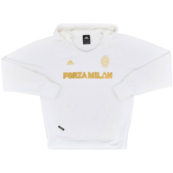 2009-10 AC Milan adidas Hooded Jacket - 8/10 - (M)