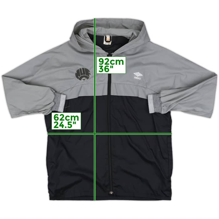 1984-86 Newcastle Umbro Hooded Track Jacket - 8/10 - (L)
