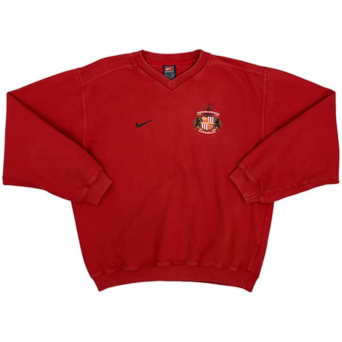 2001-02 Sunderland Nike Sweat Top - 8/10 - (M)