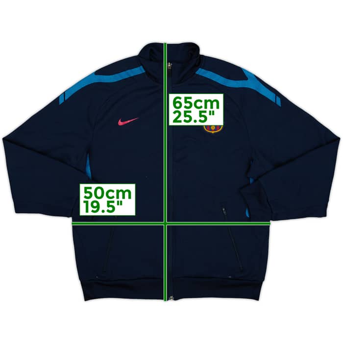 2010-11 Barcelona Nike Track Jacket - 8/10 - (XL.Boys)