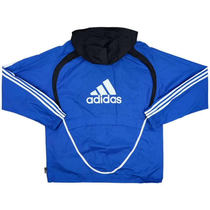 2008-09 Chelsea adidas Hooded Rain Jacket - 8/10 - (L/XL)