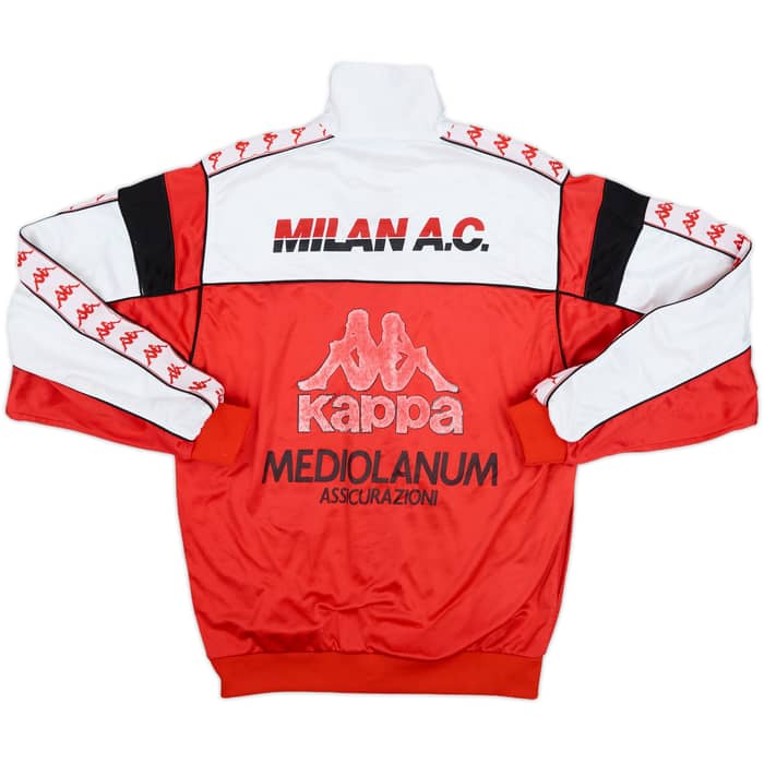 1988-90 AC Milan Kappa Track Jacket - 6/10 - (S)