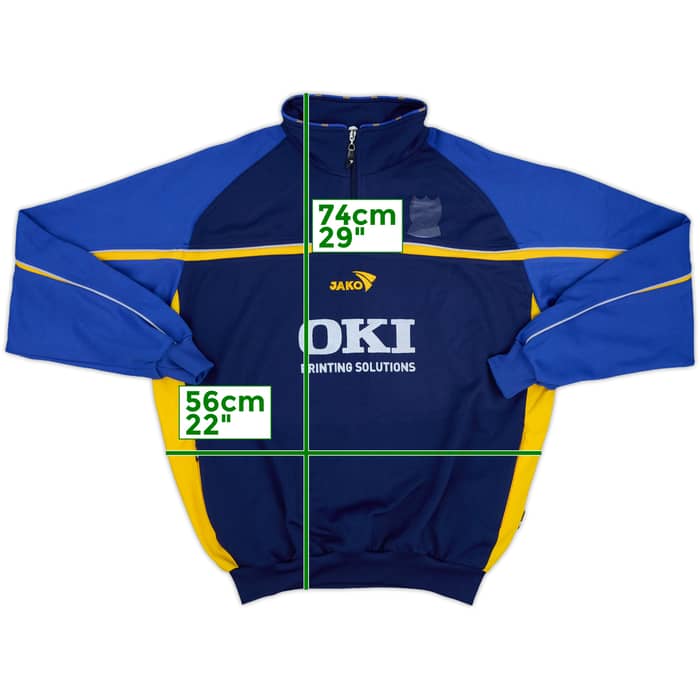 2005-07 Portsmouth Jako 1/4 Zip Drill Top - 4/10 - (XL)