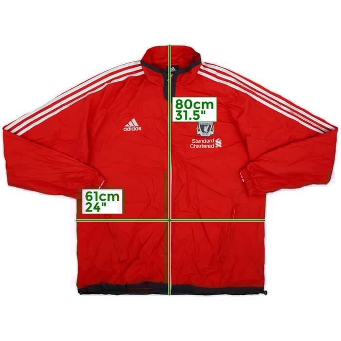 2011-12 Liverpool adidas Track Jacket - 8/10 - (XL)