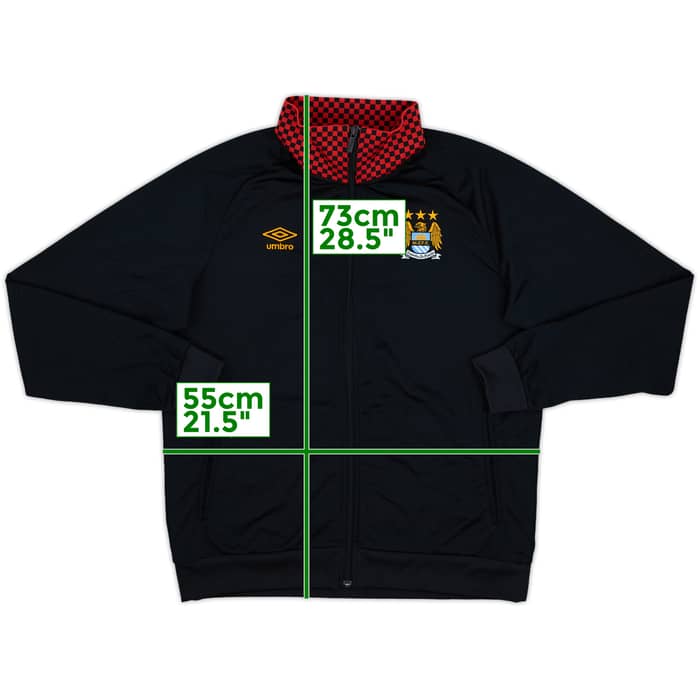 2011-12 Manchester City Umbro Track Jacket - 8/10 - (XL)